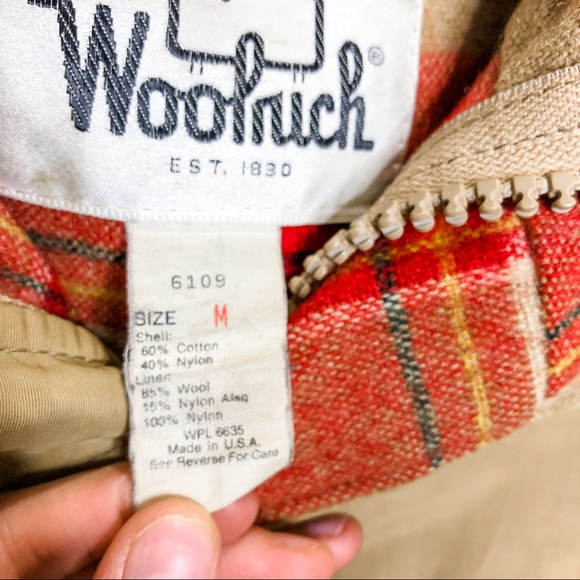🦋🌙 WOOLRICH | Vintage Utility Jacket - Picture 4 of 15